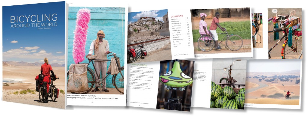 Selected images from Bicycling Around the World